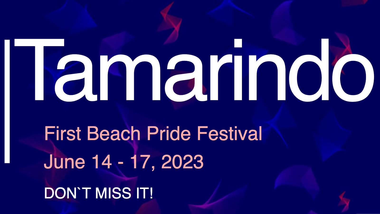 Tamarindo Beach Pride June 14-17-2023